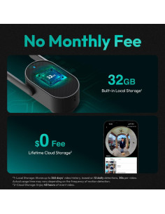 Cámara de Timbre Inalámbrica BOTSLAB R811 5MP 180 2