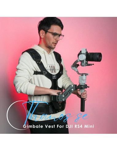 Soporte Chaleco Gimbal DF DIGITALFOTO para Videógrafos