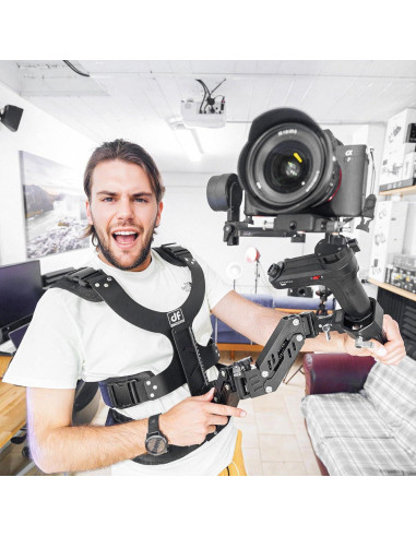 Soporte Chaleco Gimbal DF DIGITALFOTO para Videógrafos
