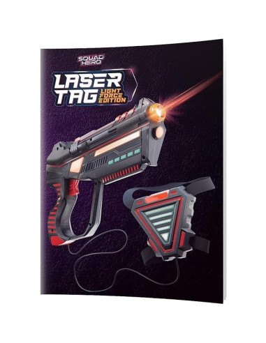 Set de 4 Pistolas Laser Tag Squad Hero Recargables