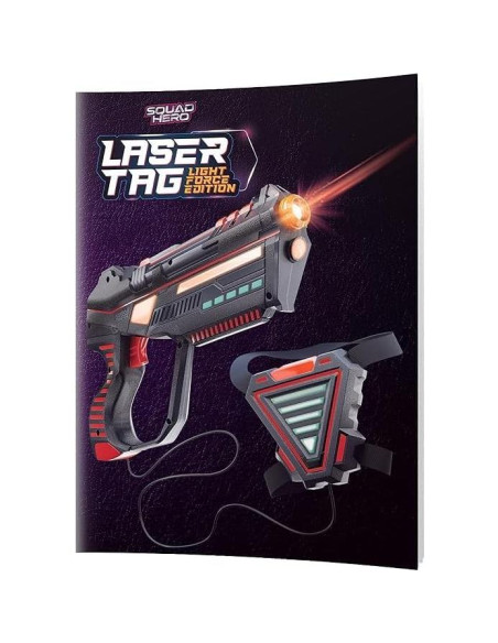 Set de 4 Pistolas Laser Tag Squad Hero Recargables
