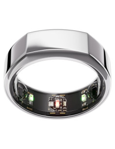 Anillo Oura Gen3 Plata Talla 8 Inteligente Seguimiento Salud