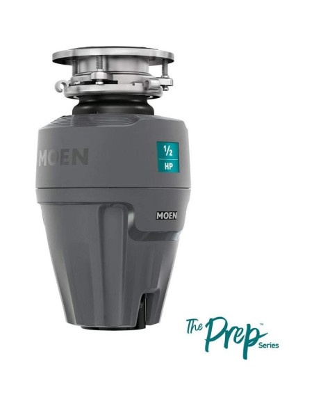 Moen EX50C Triturador de Basura 0.5 HP Negro Premium