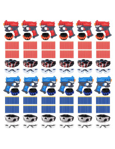Conjunto de Fiesta Nerf TiopLior 12 Mini Pistolas y Accesorios