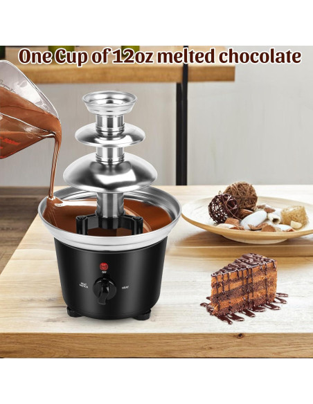 Fuente de Chocolate VAlinks CF-17C Eléctrica 3 Niveles