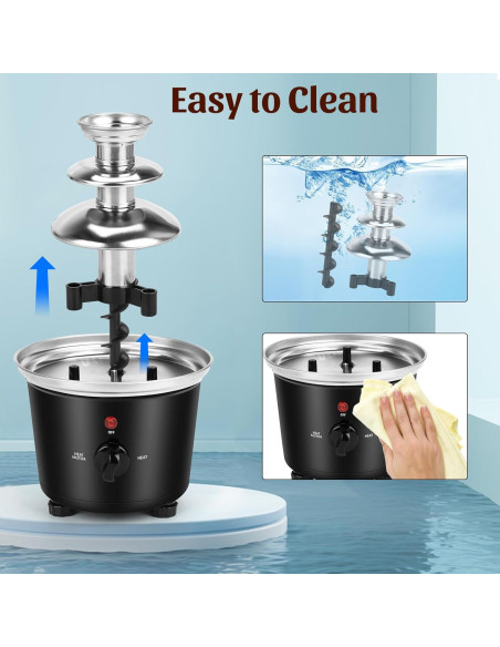 Fuente de Chocolate VAlinks CF-17C Eléctrica 3 Niveles