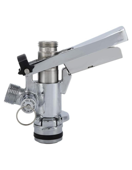 Grifo de Barril Tbest Acoplador de Cerveza Inoxidable 15x14x7cm