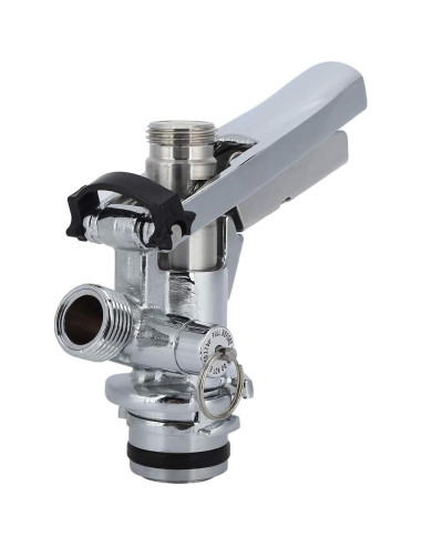 Grifo de Barril Tbest Acoplador de Cerveza Inoxidable 15x14x7cm
