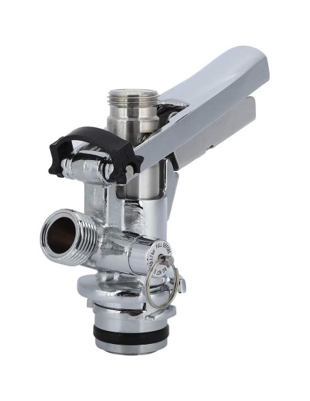 Grifo de Barril Tbest Acoplador de Cerveza Inoxidable 15x14x7cm