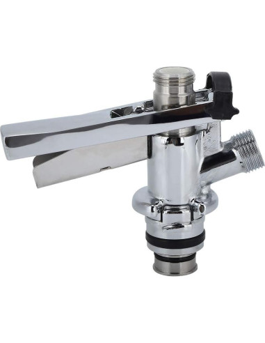 Grifo de Barril Tbest Acoplador de Cerveza Inoxidable 15x14x7cm