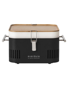 Everdure CUBE Parrilla Portátil de Carbón 7 kg con Tabla