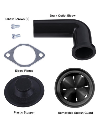 Triturador de Basura Eco Logic 1/2 HP con Montaje de 3 Tornillos