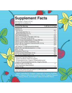 Multivitamina Líquida Orgánica para Niños MaryRuth 14 Porciones 2