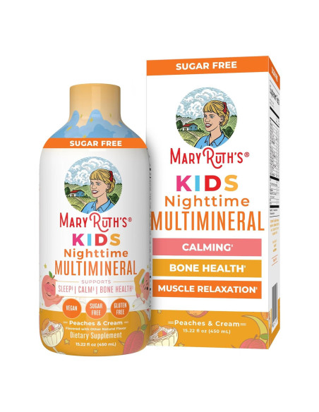 MaryRuth Organics Multimineral Nocturno Niños 450 ml Vegano