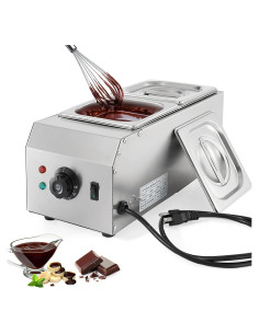 Máquina de Temperado de Chocolate WICHEMI 2 Tanques 4,08 kg