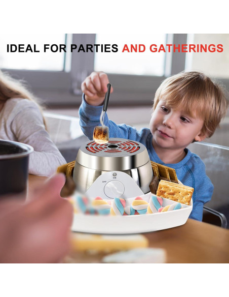 Kit de S'mores Eléctrico LANPRIL 345W Sin Llama 1.51kg