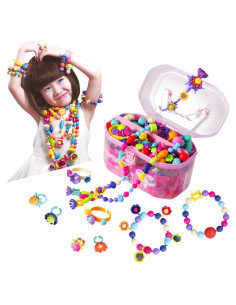 Kit de Joyas BIRANCO 520 Piezas Cuentas Pop Multicolor