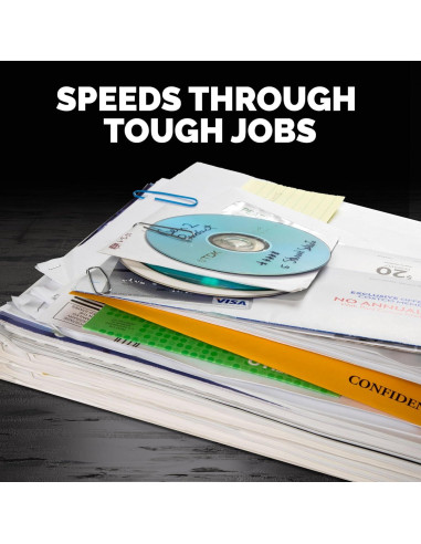 Trituradora Fellowes LX220 Micro-Corte 20 Hojas Negro