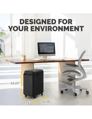 Trituradora Fellowes LX220 Micro-Corte 20 Hojas Negro