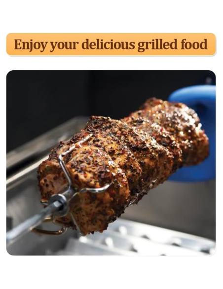 Kit Rotisserie Universal Hzexun 73,66 cm Motor 4W 110V