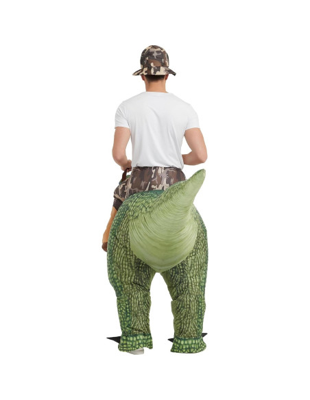Disfraz Inflable T Rex Deluxe para Adultos - Halloween
