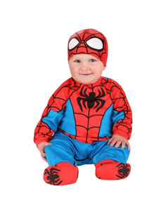 Disfraz Spider-Man Bebé Jazwares 6-12 Meses Tela Minky