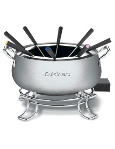Cacerola de Fondue Cuisinart 2,84L Acero Inoxidable 1000W