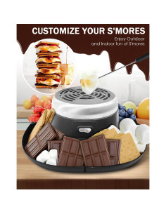 Kit de S'mores Eléctrico LANPRIL 300W Sin Llama 1.29kg 2