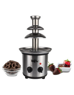 Fuente de Chocolate Total Chef 3 Niveles 680g Acero Inoxidable