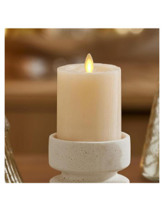 Vela LED Luminara Cisne Blanco 7,62 cm x 11,43 cm