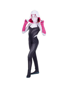 Disfraz Zentai Spider-Gwen Niños Grande | Jazwares 2