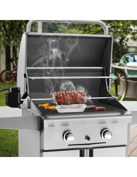 Kit Rotisserie Universal Onlyfire con Motor 110V y Varilla 71cm
