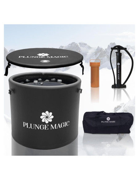 Tina de Inmersión Fría PLUNGE MAGIC XL Portátil 454L