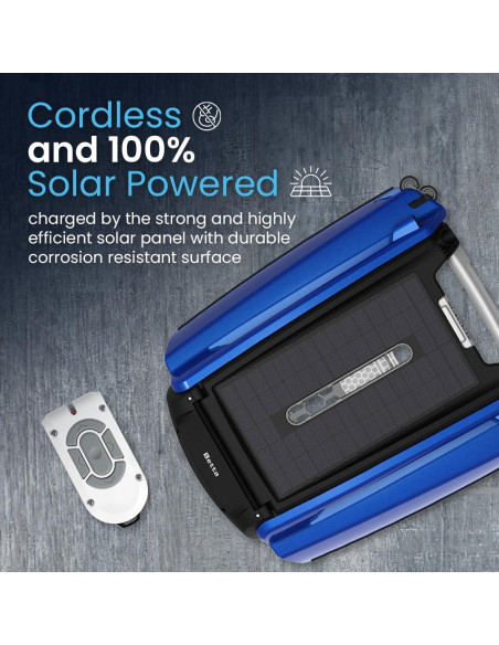 Limpiador Robótico de Piscina Betta SE Solar 30h Azul