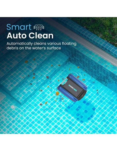 Limpiador Robótico de Piscina Betta SE Solar 30h Azul