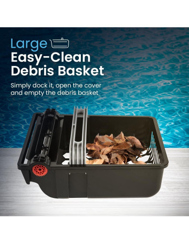 Limpiador Robótico de Piscina Betta SE Solar 30h Azul