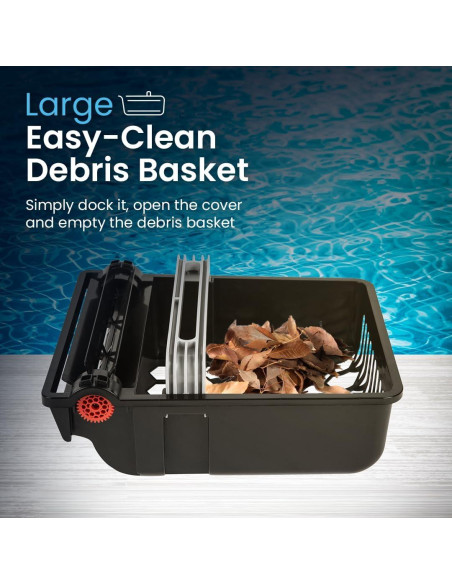 Limpiador Robótico de Piscina Betta SE Solar 30h Azul