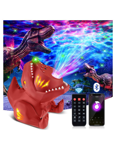 Proyector de Luz Nocturna Dinosaurio TK.CO. WH-E23 316 Modos
