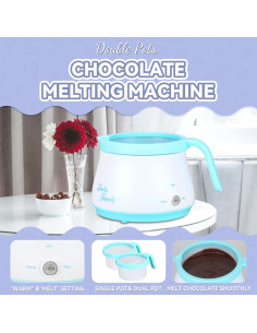 Olla de Derretir Chocolate Party Desserts 2.5 Tazas Aqua 2