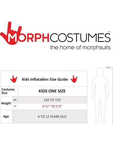 Disfraz Inflable de Alienígena Morph para Niños