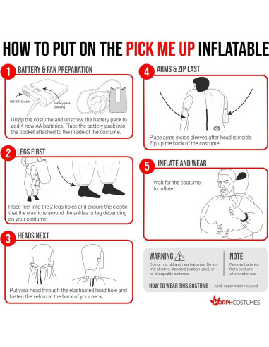 Disfraz Inflable de Alienígena Morph para Niños