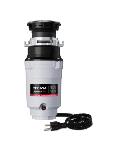 Triturador de Basura TECASA 0.5 HP Acero Inoxidable