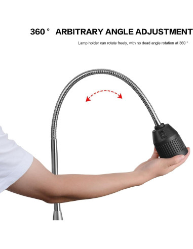 Lámpara de examen médico Global-Dental 35W luz halógena