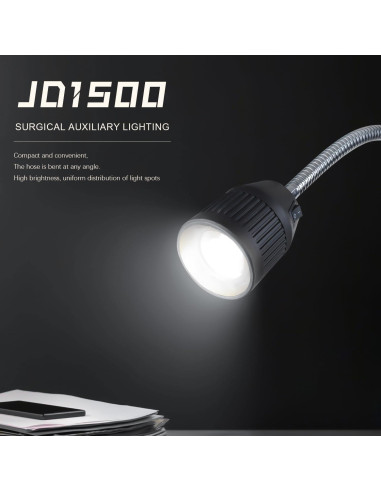 Lámpara de examen médico Global-Dental 35W luz halógena