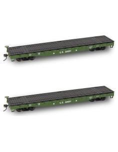 Carro Plano Transportador Evemodel C8741U Escala HO 1:87 U.S. Army