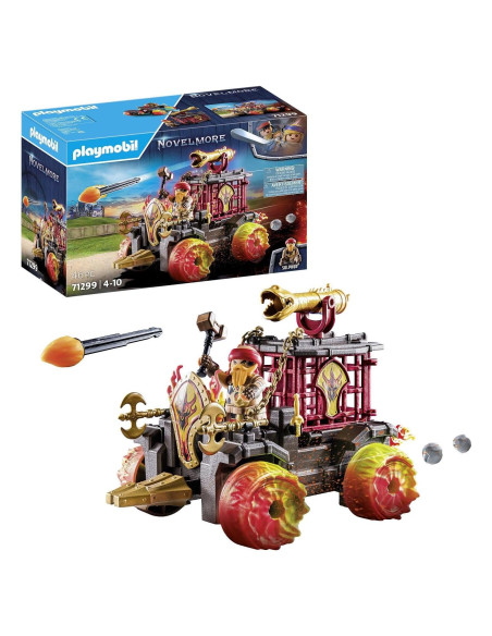 Carro de Asalto Playmobil Raiders de Burnham 28x12x19cm