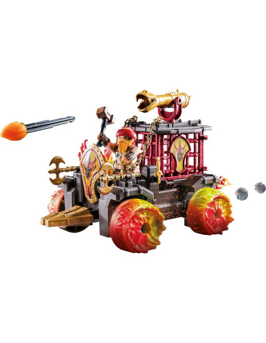 Carro de Asalto Playmobil Raiders de Burnham 28x12x19cm