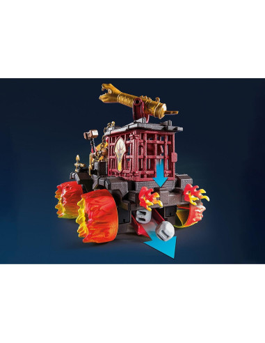 Carro de Asalto Playmobil Raiders de Burnham 28x12x19cm