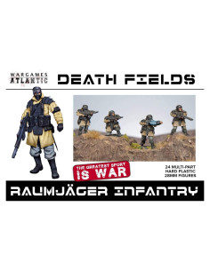 Infantería Raumjger - Wargames Atlantic 24 Figuras 28mm