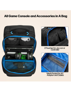 Mochila de Transporte para Steam Deck - 40L, 24 Tarjetas 2